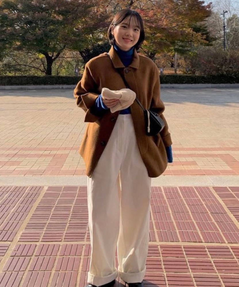 韩国女生的高级感是如何穿出来的,韩国女生冬季怎么穿显瘦