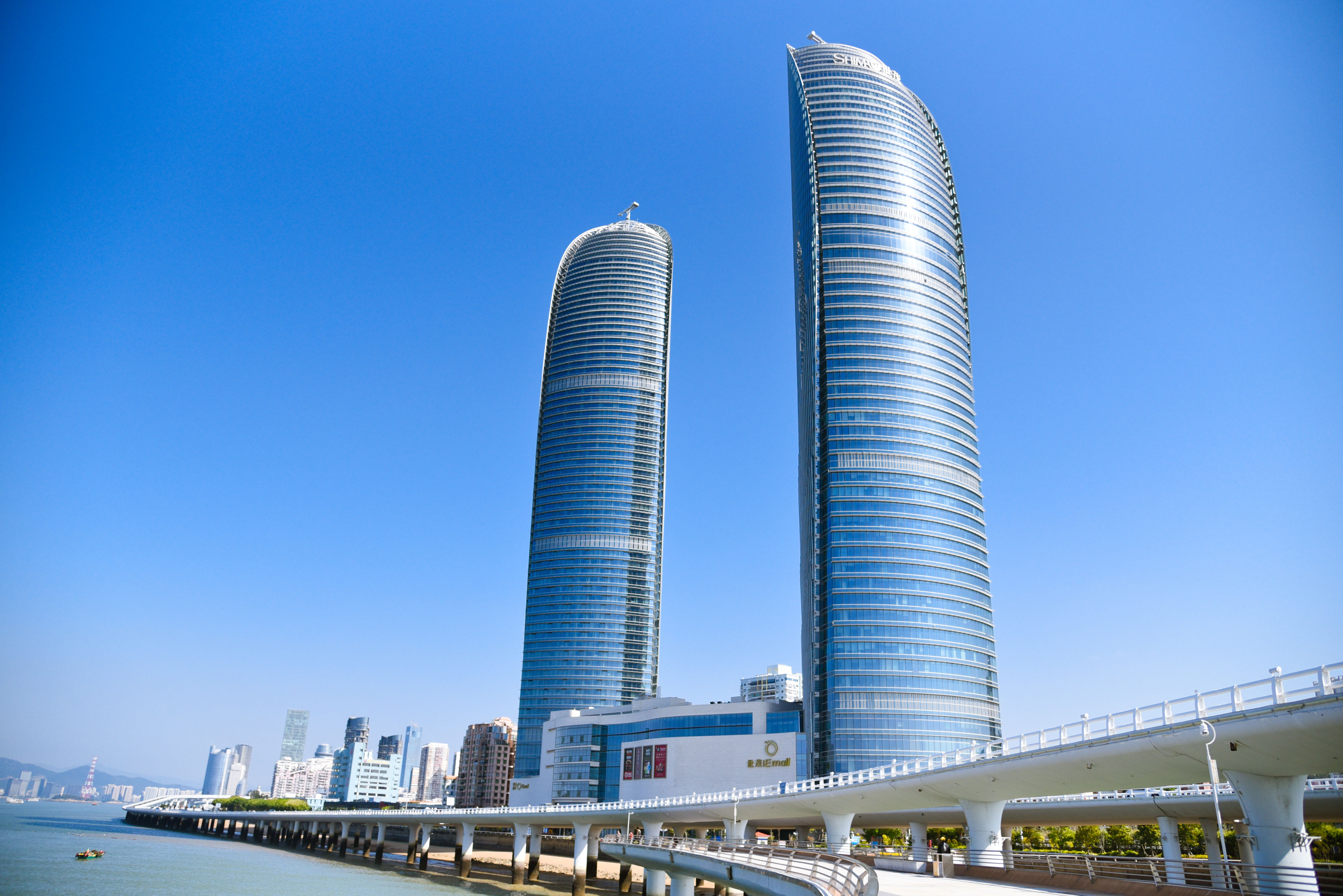 厦门观景桥,离海平面最近的大桥厦门演武大桥