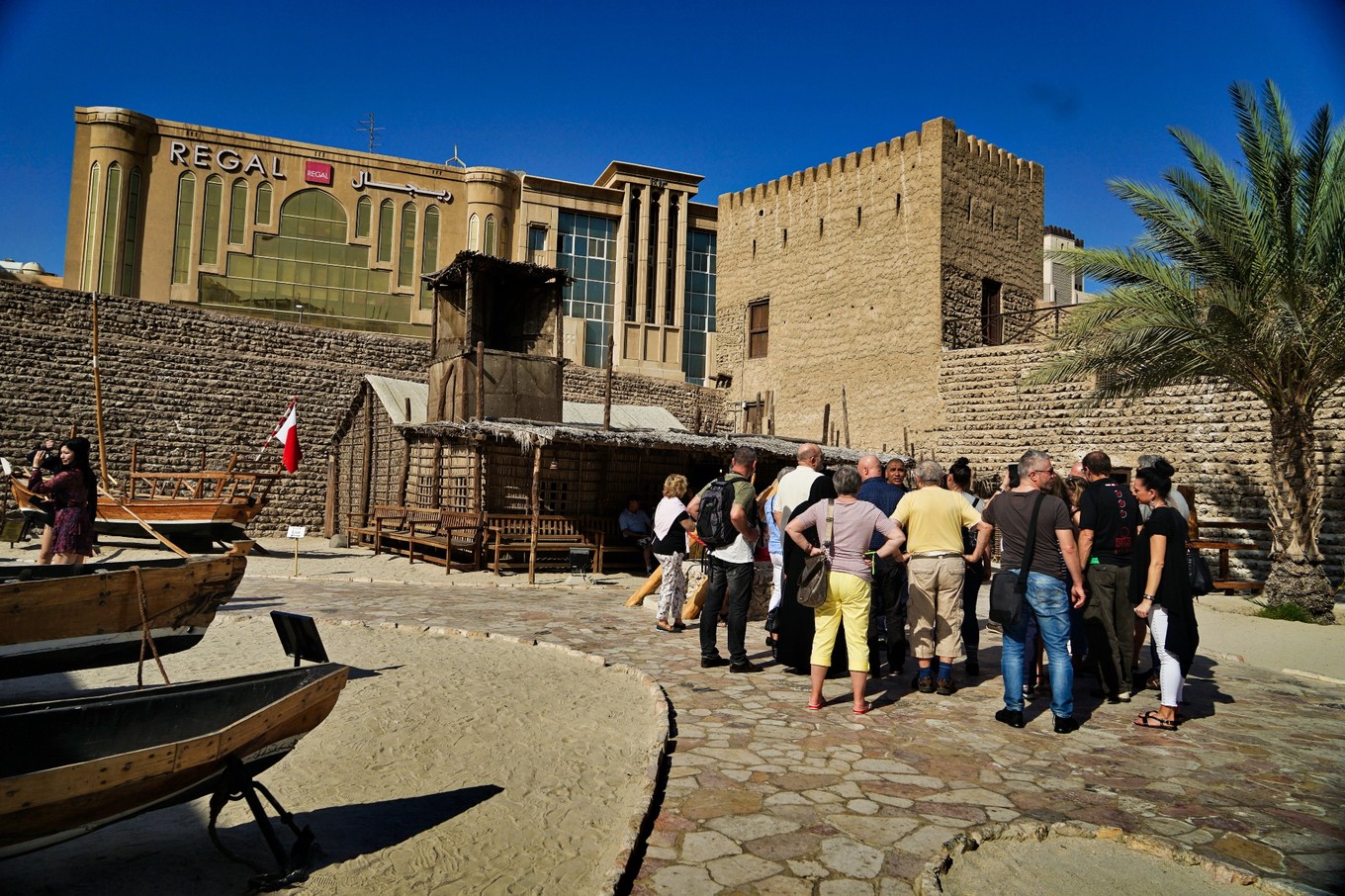 迪拜建筑沙漠之城,5小时迪拜城市地标建筑风光实拍