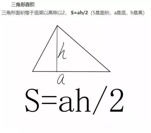 小学数学中的周长面积体积公式,小学几何图形周长面积体积公式