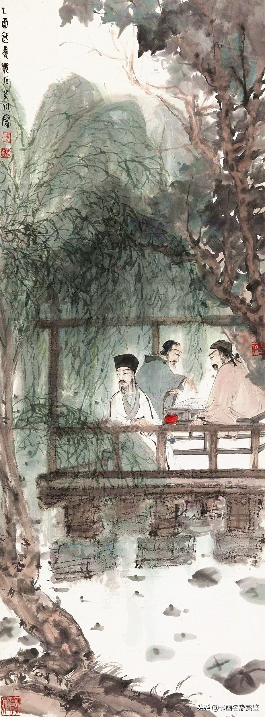 傅抱石大师作品图片,中国画坛巨擘