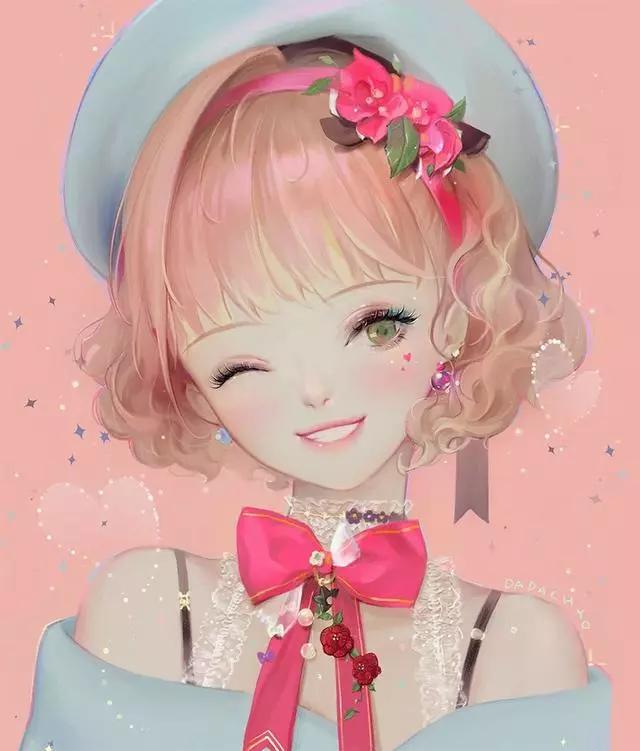 浓重的日式古风插画可爱又迷人,超有故事感的古风中国风插画