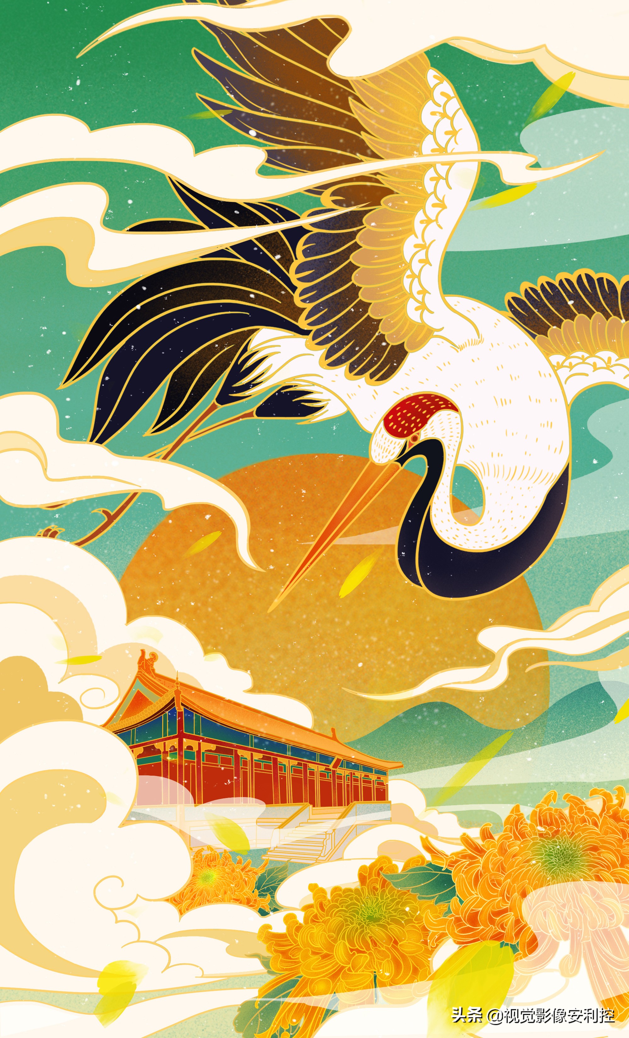 好运招财锦鲤图片壁纸,新年壁纸锦鲤附体好运滚滚而来