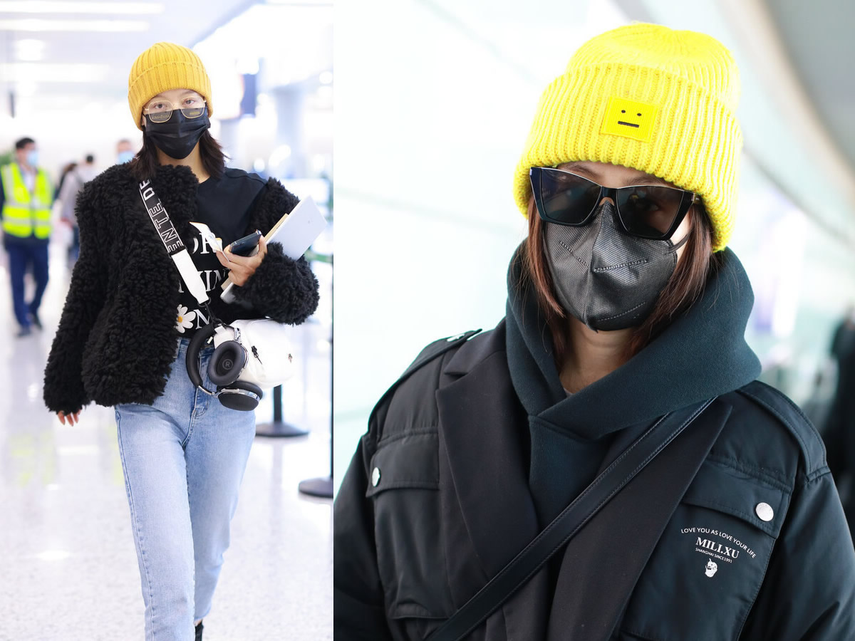 薄毛线帽很长怎么戴好看,毛线帽普通帽子怎么戴好看