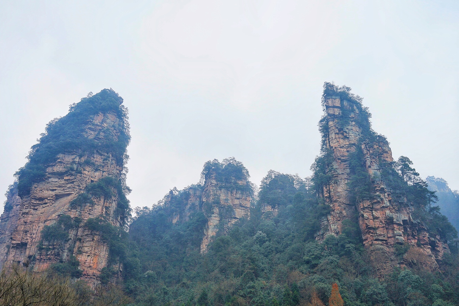 张家界雪季攻略,冬天湖南张家界攻略