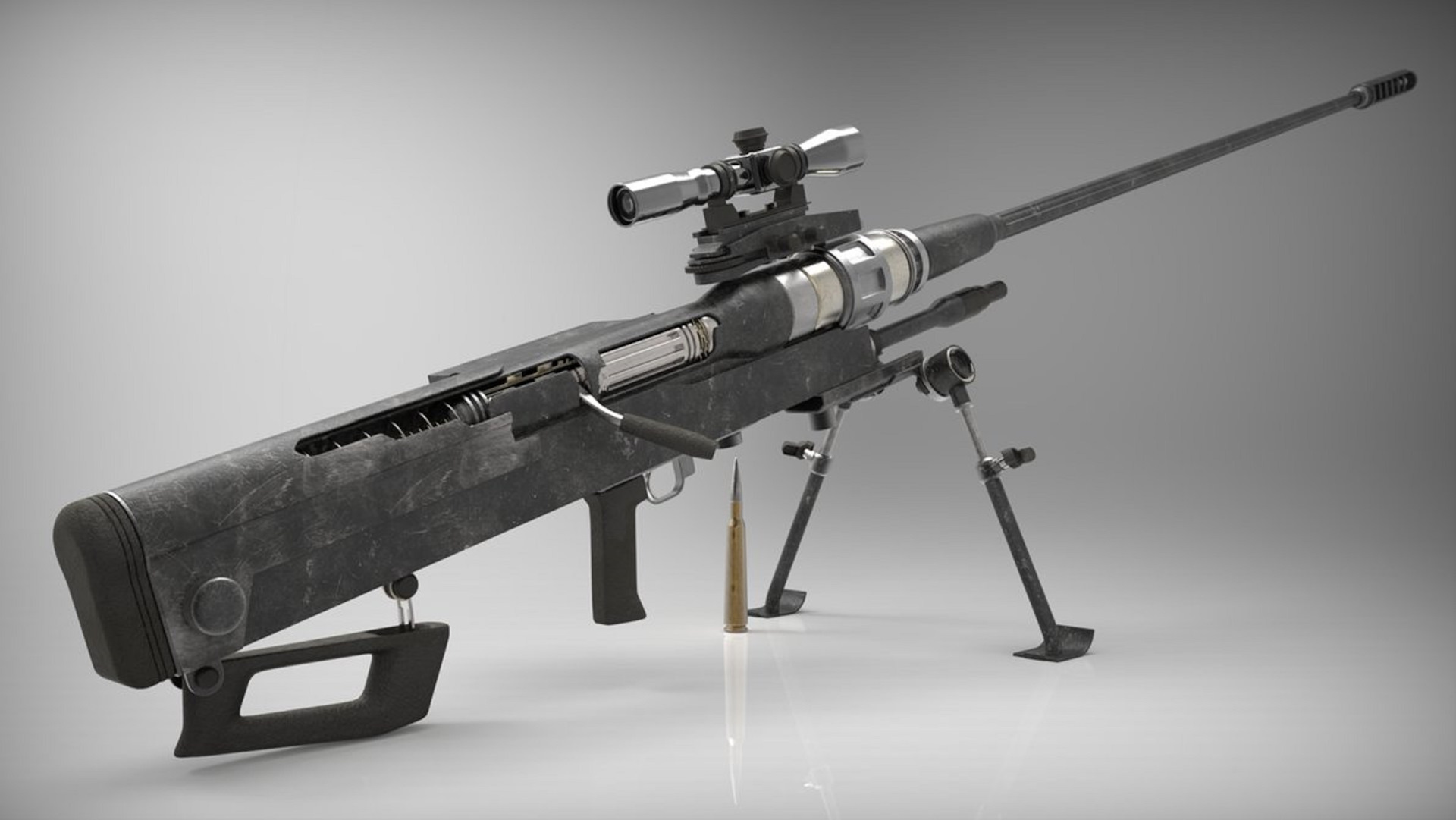 南非20mm口径狙击步枪,南非r3突击步枪