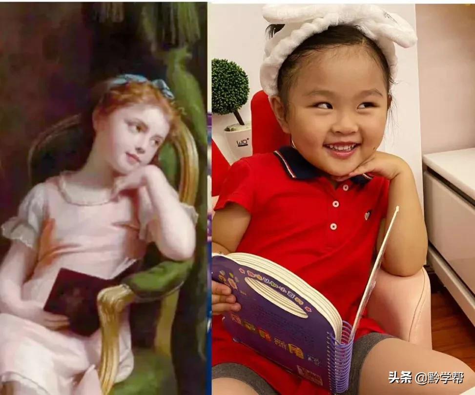 萌娃世界名画,幼儿版世界名画