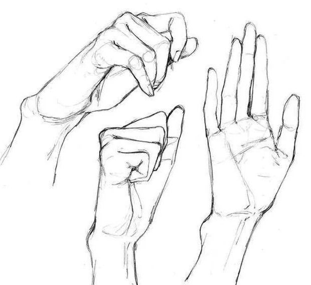 动漫人物手怎么画,画动漫人物手的画法