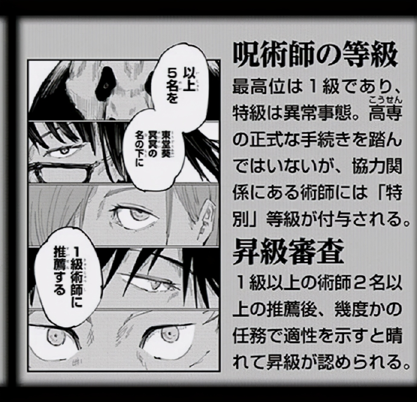 特别一级咒术师是什么,特别一级和一级咒术师的区别