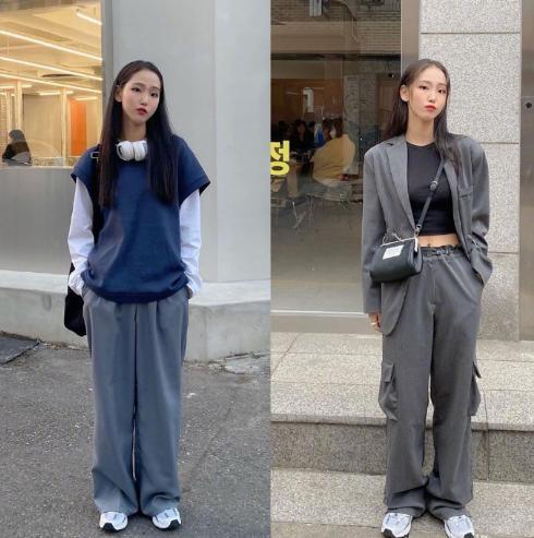 做一个酷酷的女生，少不了这18套又酷又帅的穿搭示范，随性慵懒风