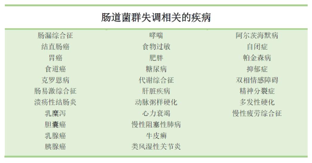 肠道菌群也是我们身体的一大自然防御系统