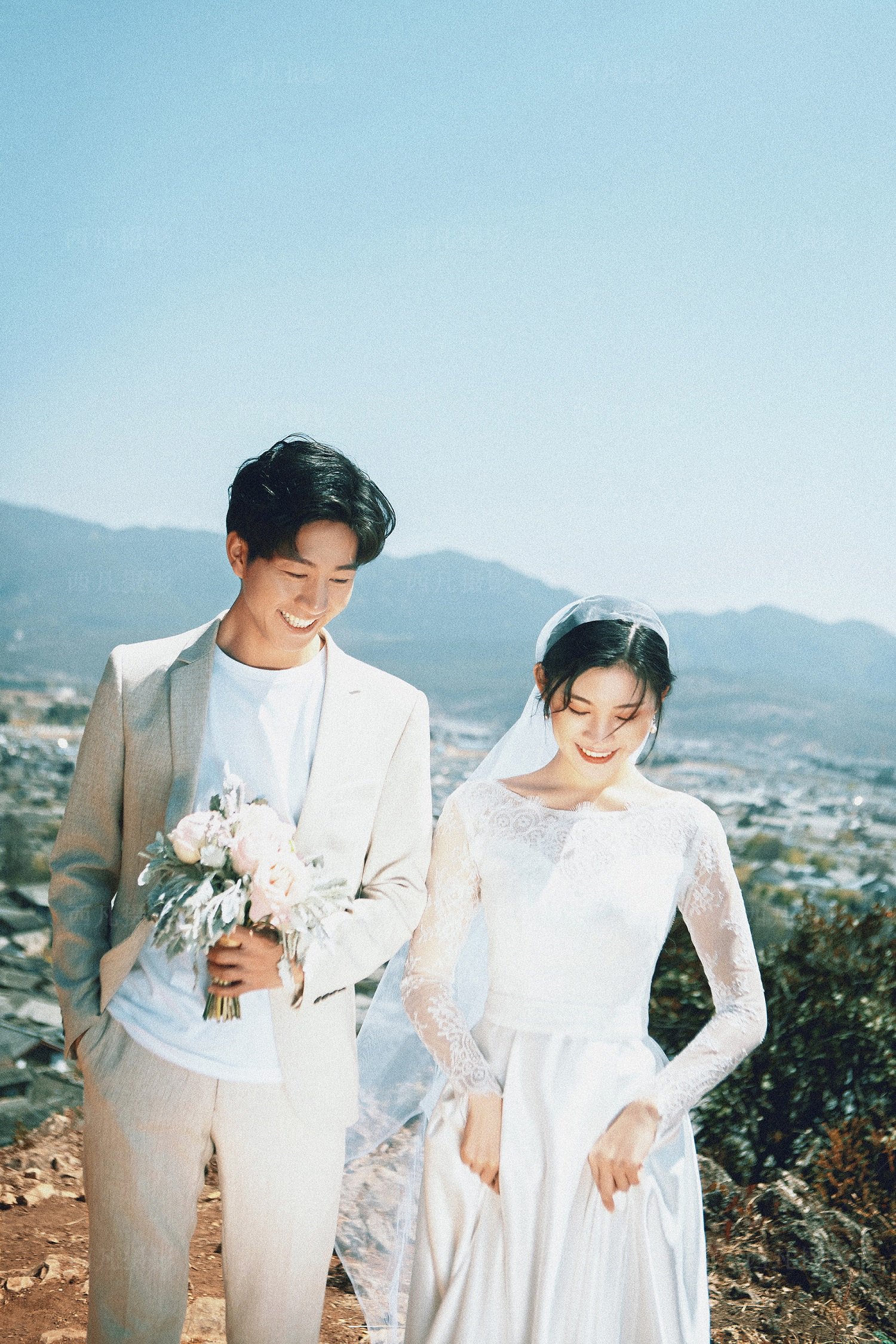 不同体型选婚纱的技巧和方法,肤色婚纱和发黄婚纱