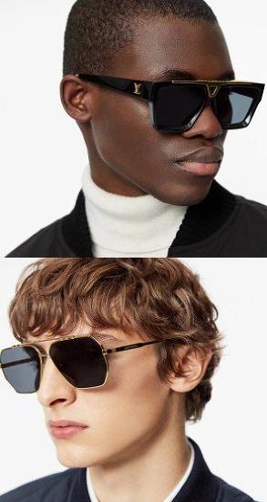 lv2022新款男士古巴链,lv古巴竹节项链蓝色