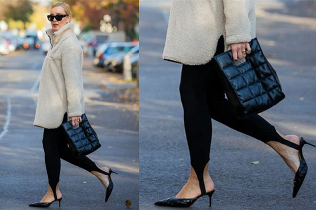 冬天别买浅色翻毛皮靴,冬天别再露脚脖