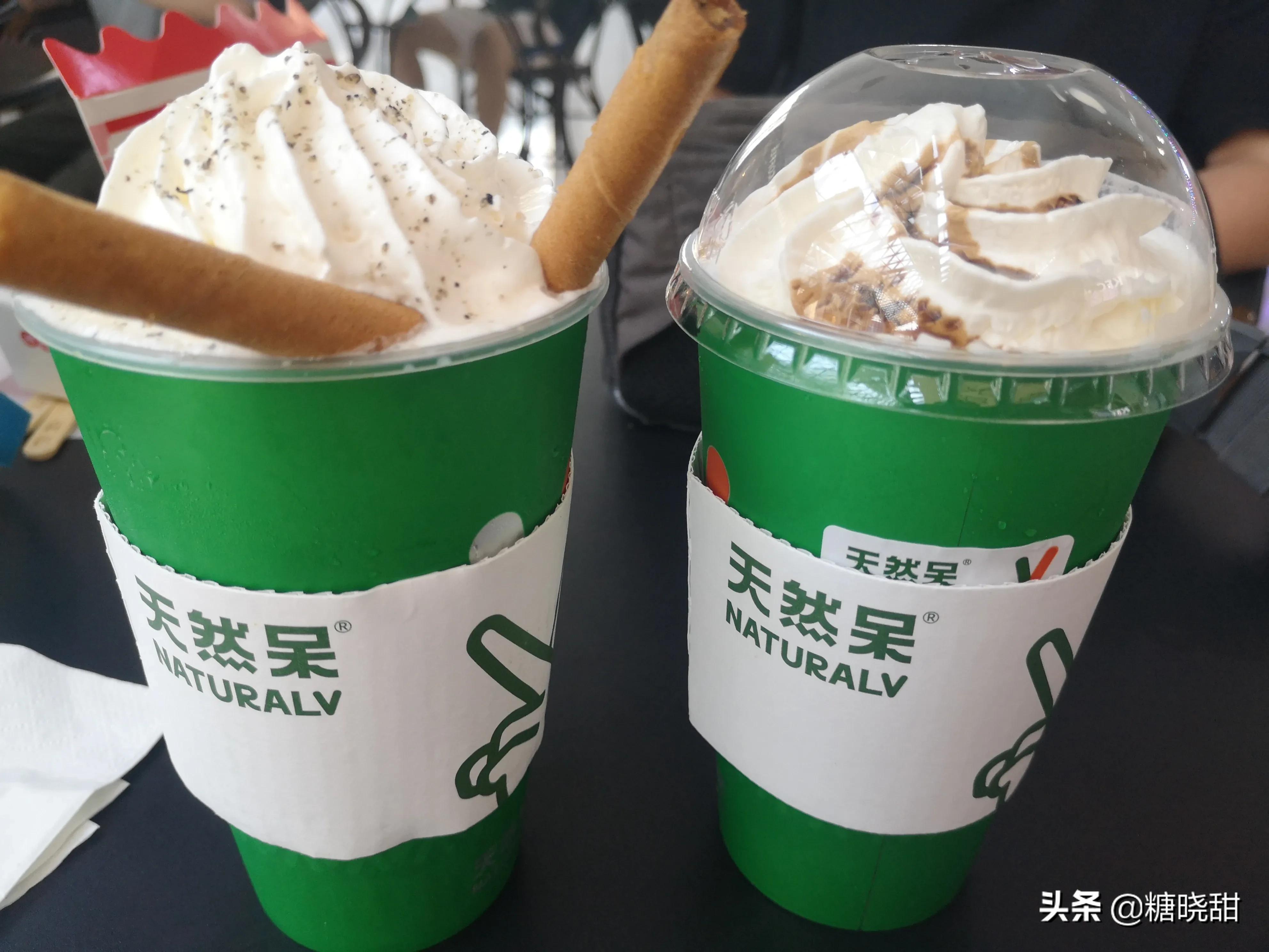 关晓彤奶茶店网红探店,大logo探店关晓彤奶茶店