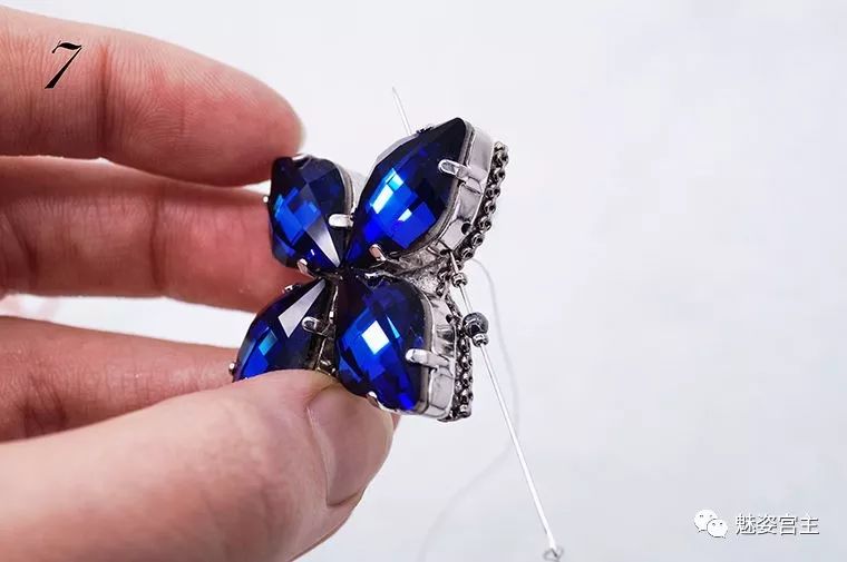 施华洛世奇水晶手工 (施华洛世奇手工紫色水晶)