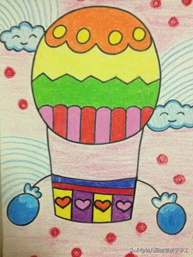 上百张幼儿园创意儿童画,儿童绘画创意3-6岁童年童画