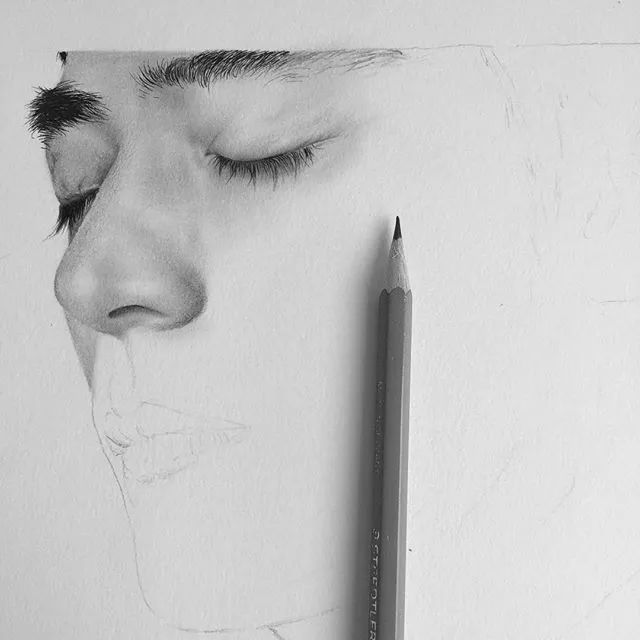 如何画出夸张的人物肖像画,当灵魂画手模仿大师作画