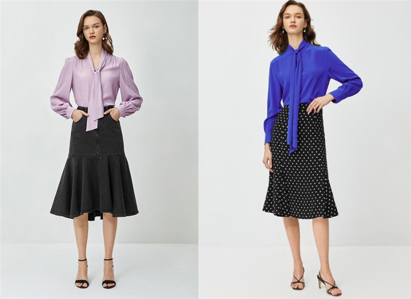 基础款长袖衬衫,初秋值得买的单品,奔四的女人穿上优雅显年轻