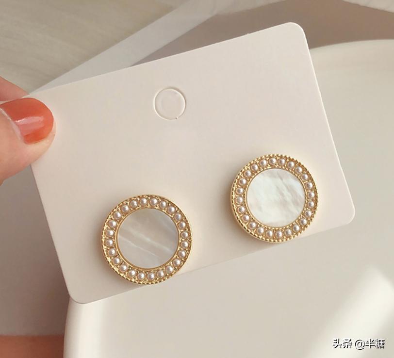 项链耳环戒指轻奢小众高级感正品,首饰小众项链耳环戒指