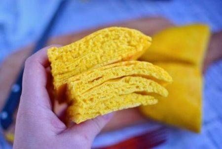 南瓜豆馅千层饼的家常做法,南瓜香掉牙夹心千层饼教程