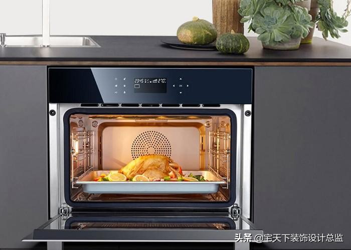 厨房电器柜各种电器位置尺寸图,厨房橱柜尺寸及电器尺寸