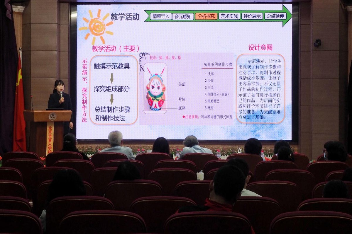 说出精彩绽放魅力—北京市盲人学校“新星杯”教师说课比赛报道