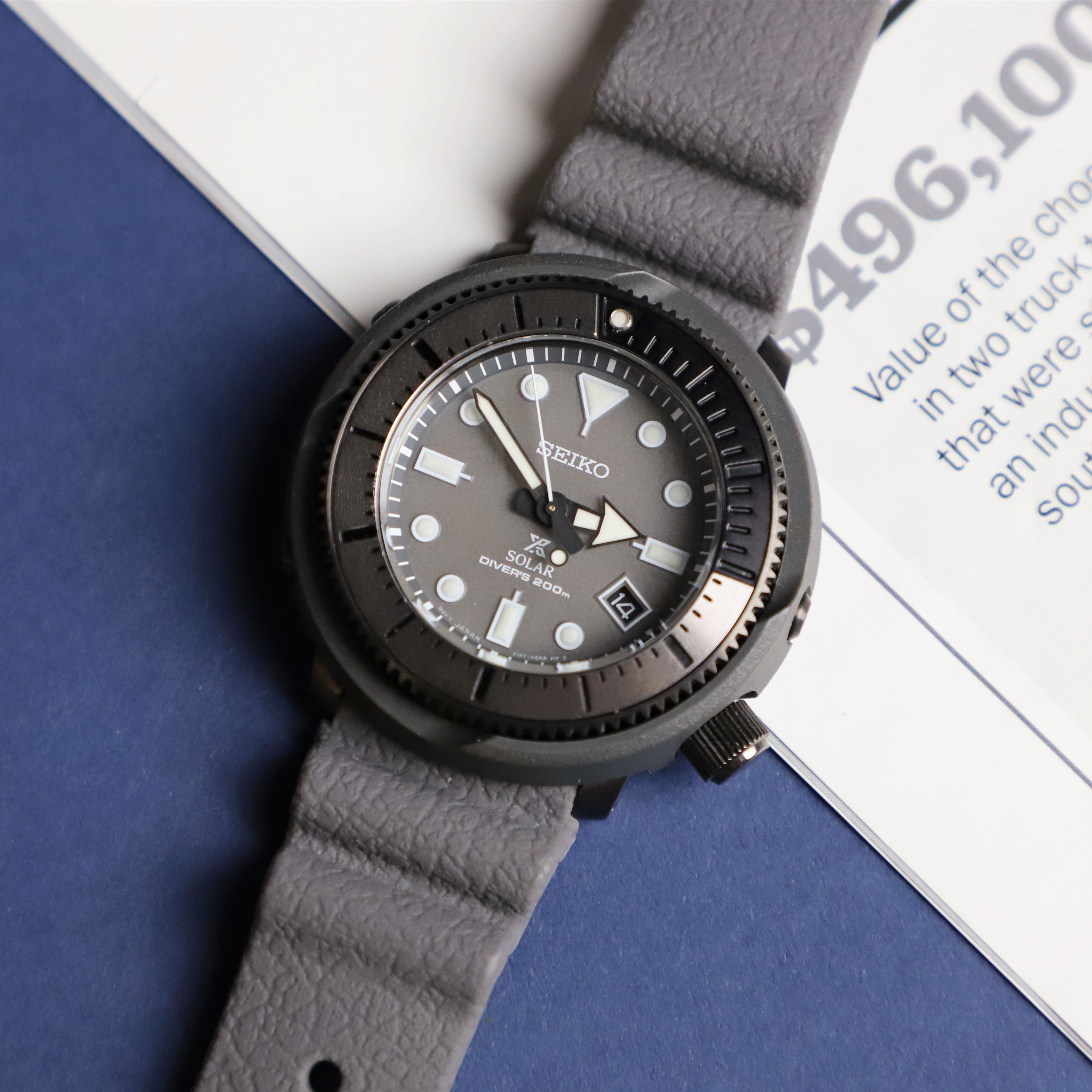 精工波纹潜水表,精工潜水表罐头