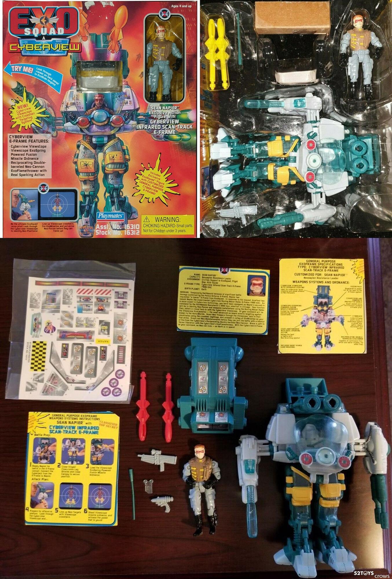 玩具主系列篇|这个常被错认成GIJOE的玩具系列叫作Exosquad