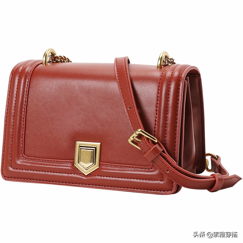 简约斜挎包，气质女的必备单品