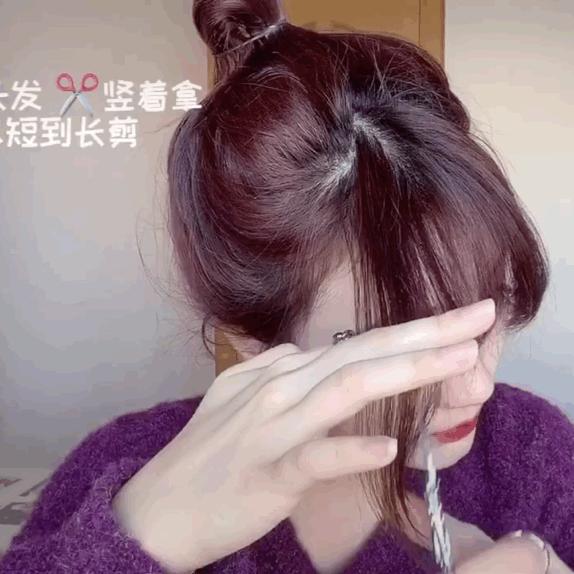 自己在家剪头发不用去理发店了,不能出去理发在家理发怎么理