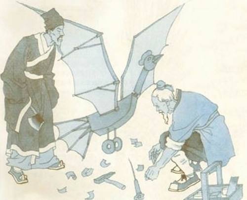 古代无人机风筝,古代无人机神火飞鸦