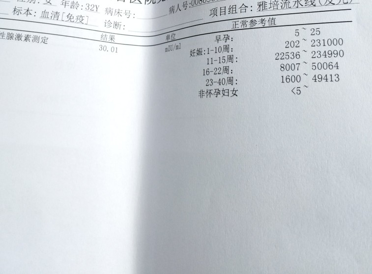 第一次知道什么是生化妊娠！