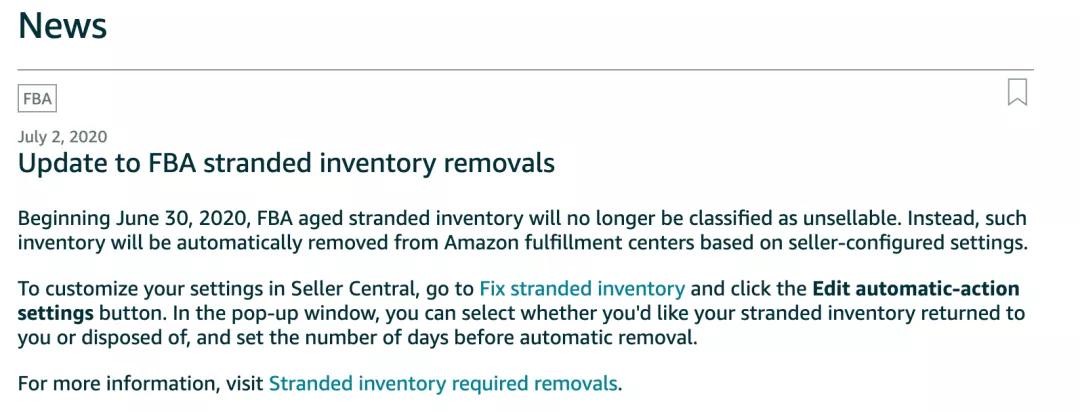 fba库存滞销怎么解决,fba库存告急如何处理