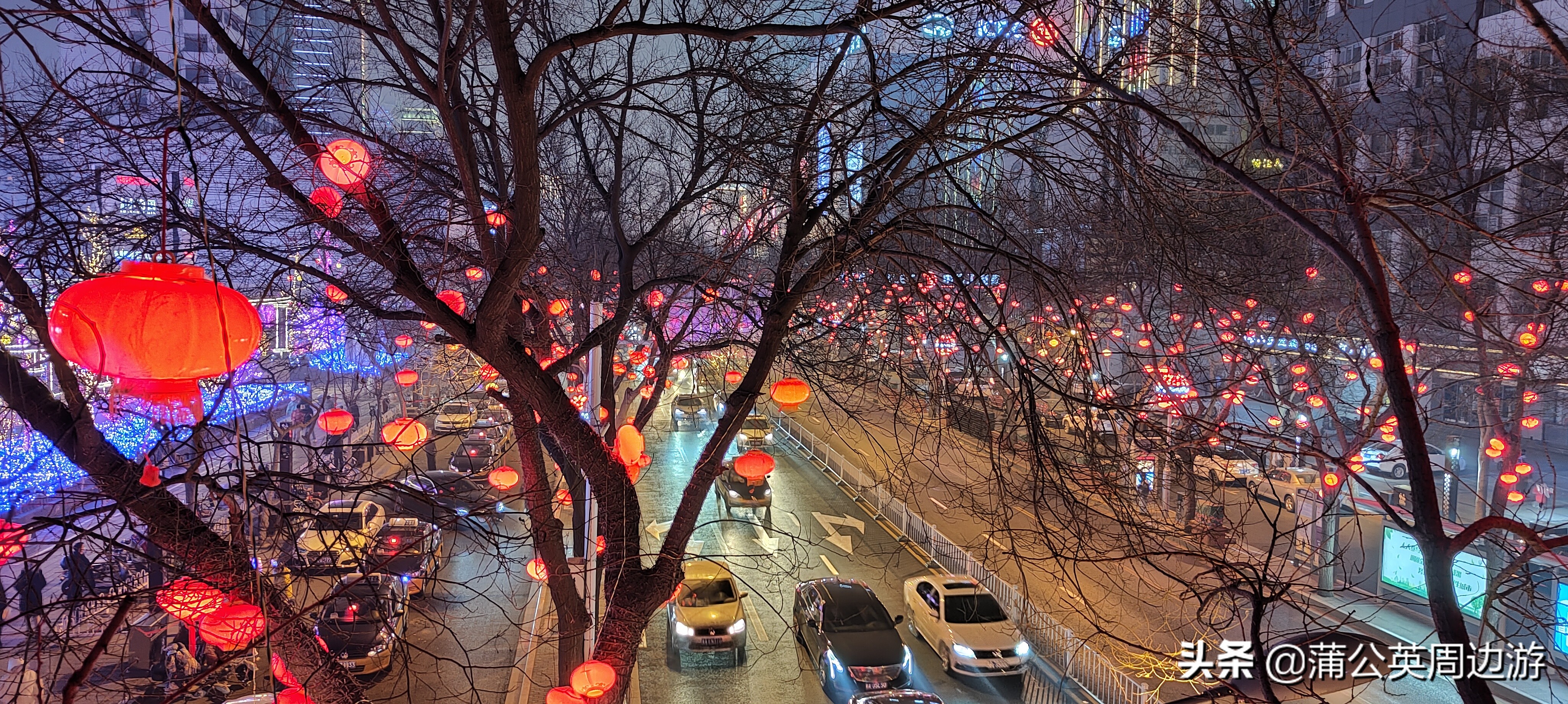 石家庄冬天夜景好看的地方,石家庄火树银花