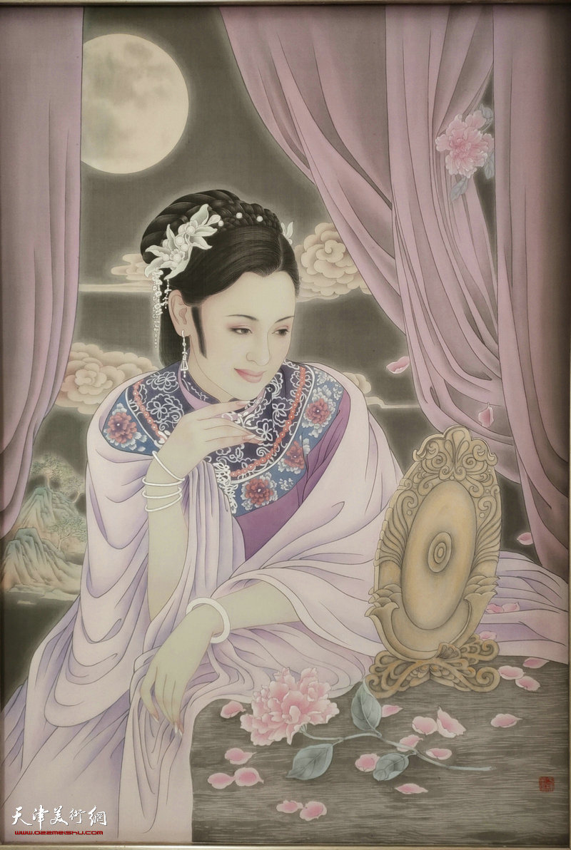 第五届中国当代工笔画大展,工笔人物画展
