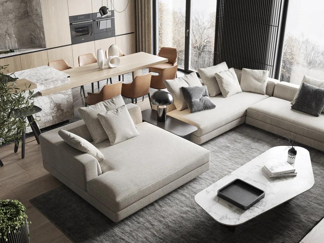 客厅装修设计高级感大气,客厅极简高级感设计