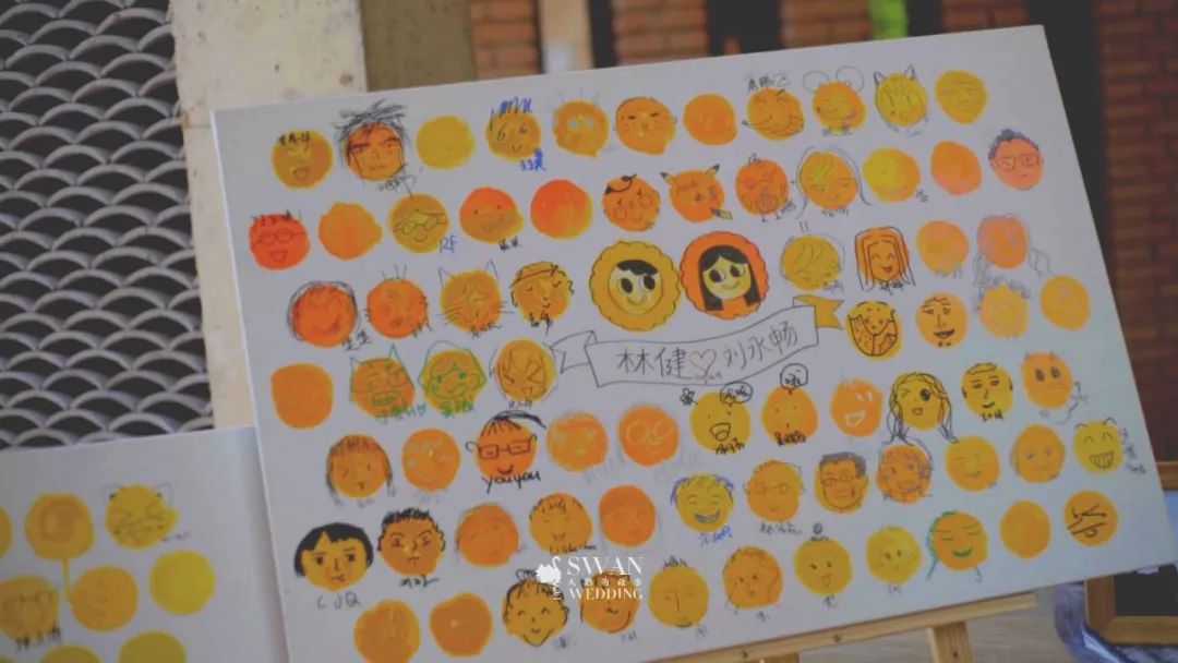 红砖美术馆婚礼游戏,红砖美术馆婚礼布置