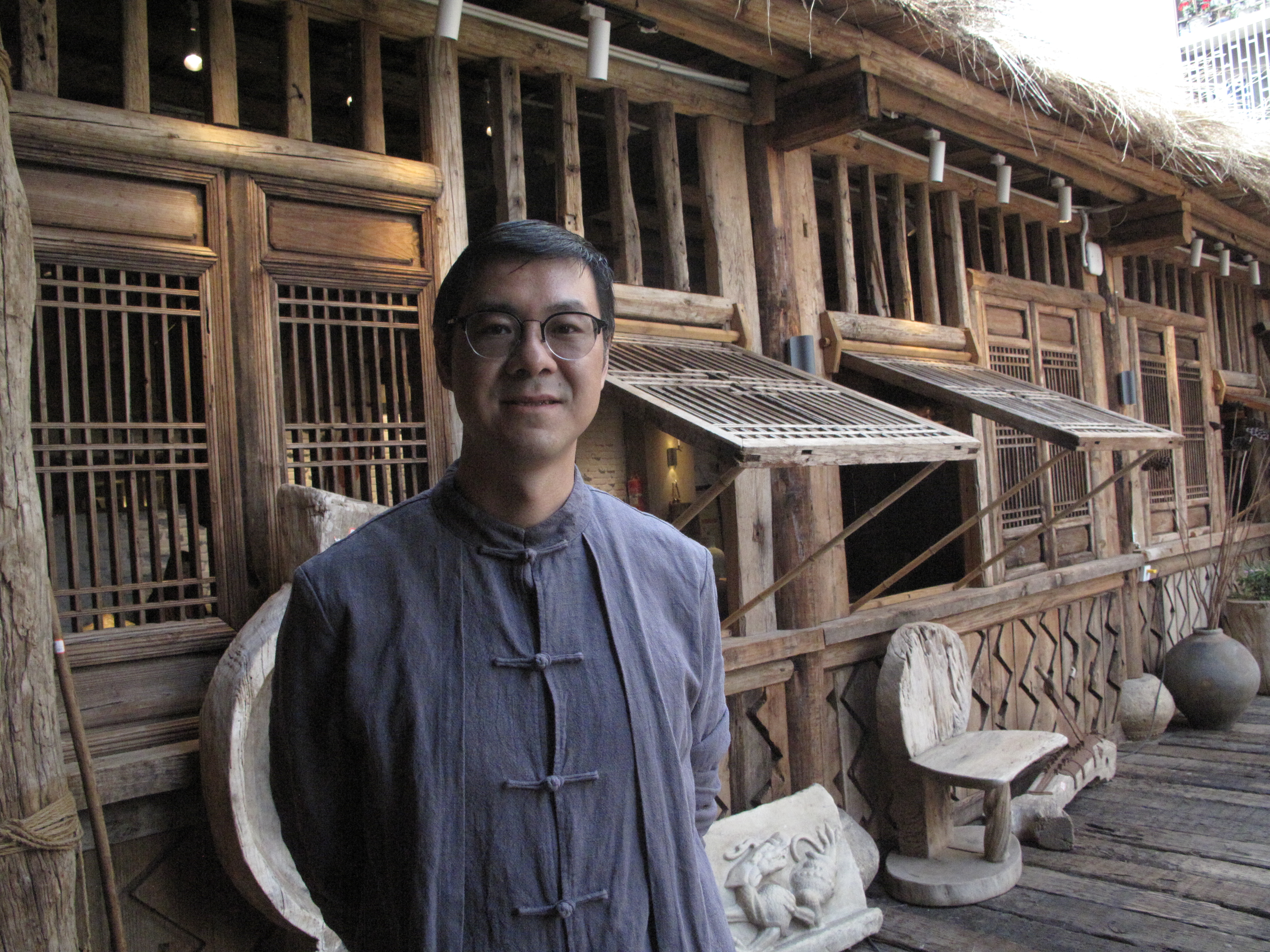 云南艺术家园露台,云南艺术家园民宿