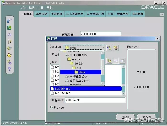 oracle所有字符集,oracle数据库客户端字符集怎么查