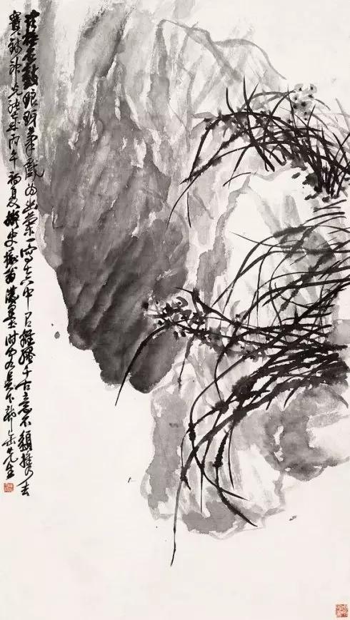 八大名家画兰,近代十大名家画兰作品欣赏