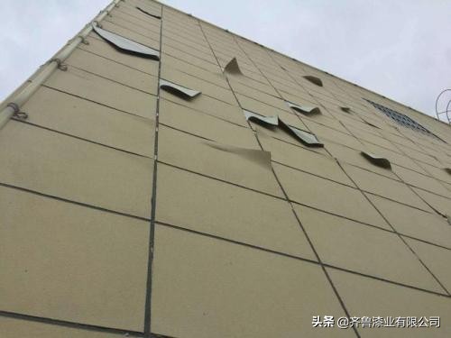 真石漆脱落原因解析,真石漆整块脱落怎么办呢