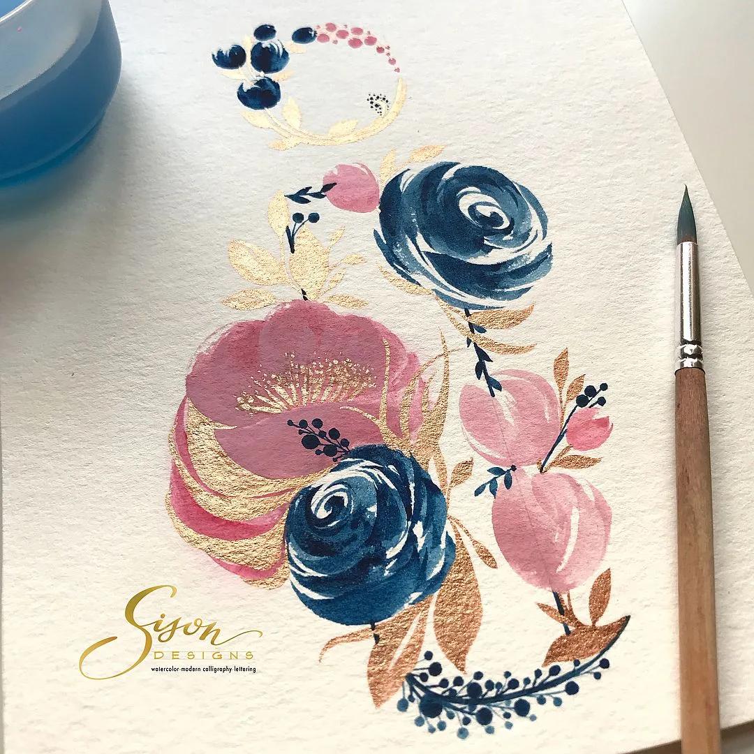 水彩手帐简单教程,水彩笔就能搞定的手账