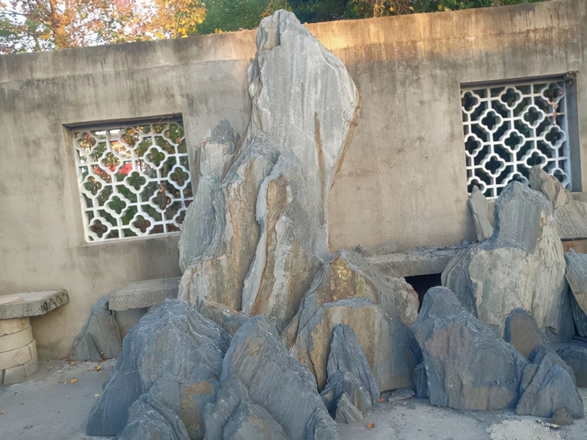 假山设计制作图,假山设计模型制作