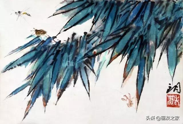 100幅国画花鸟作品,国画名家经典花鸟40幅一次看过瘾