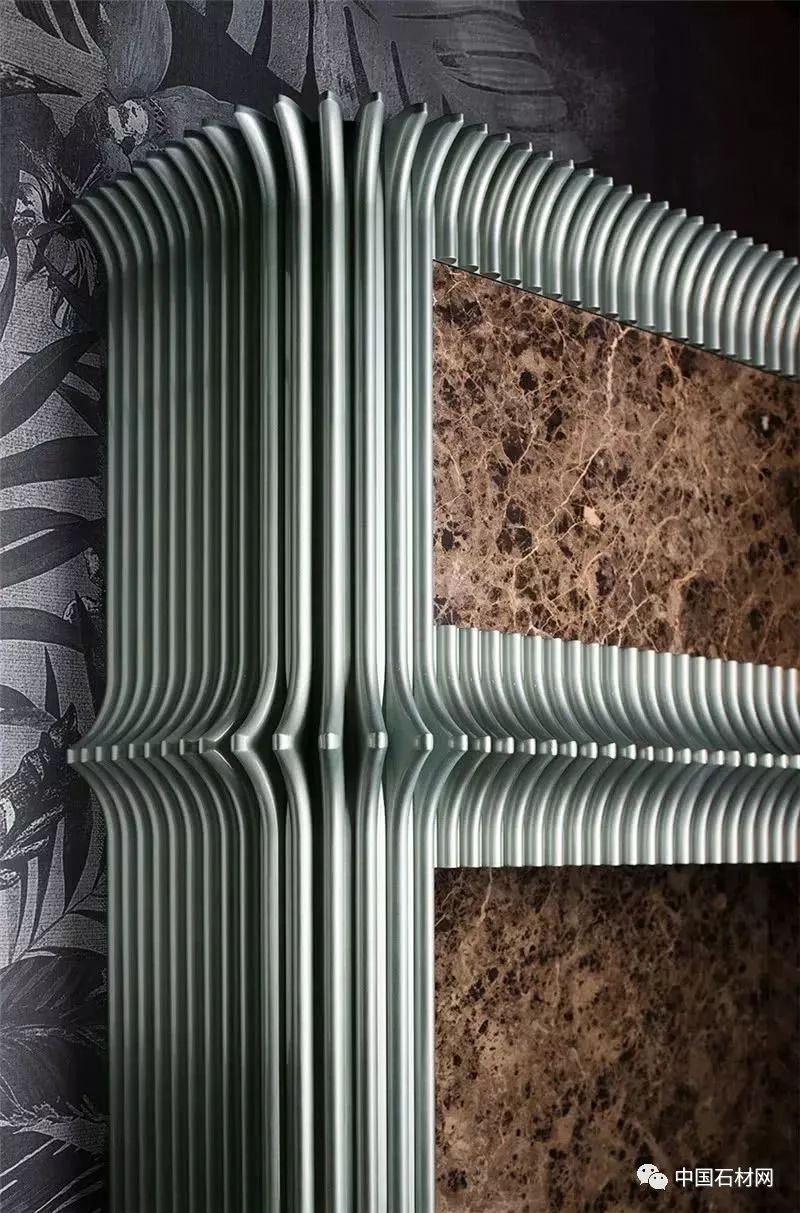 大理石设计厨房,厨房大理石极简风格