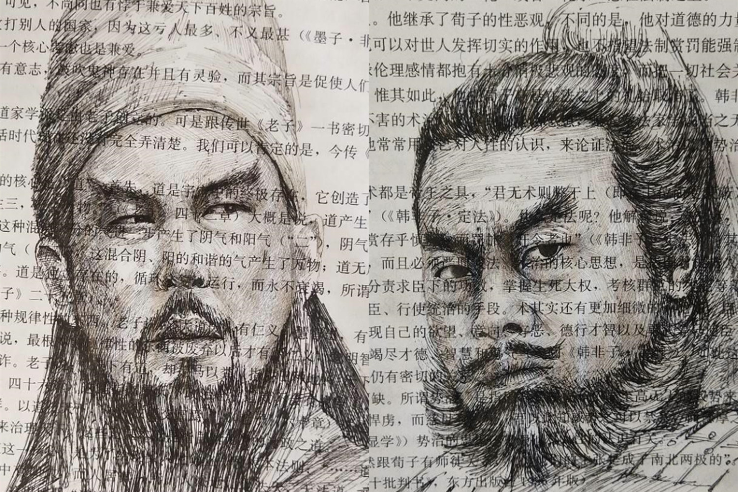 “我妈已经3天没打我了”，孩子上课无聊在课本上画画，成品被赞