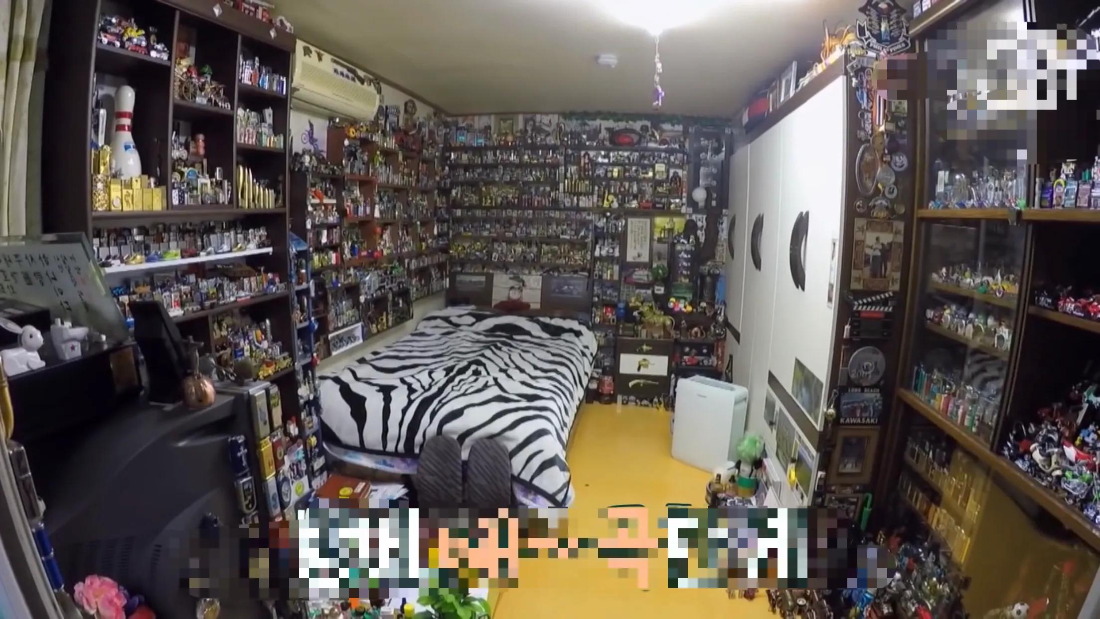 韩国大爷收藏打火机,大爷收藏的6000打火机