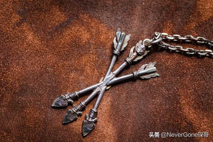日本复古银饰——FirstArrows项链开箱+2年旧化