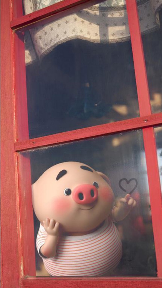 手机壁纸264期｜最近超火的小猪猪壁纸、高清手机壁纸